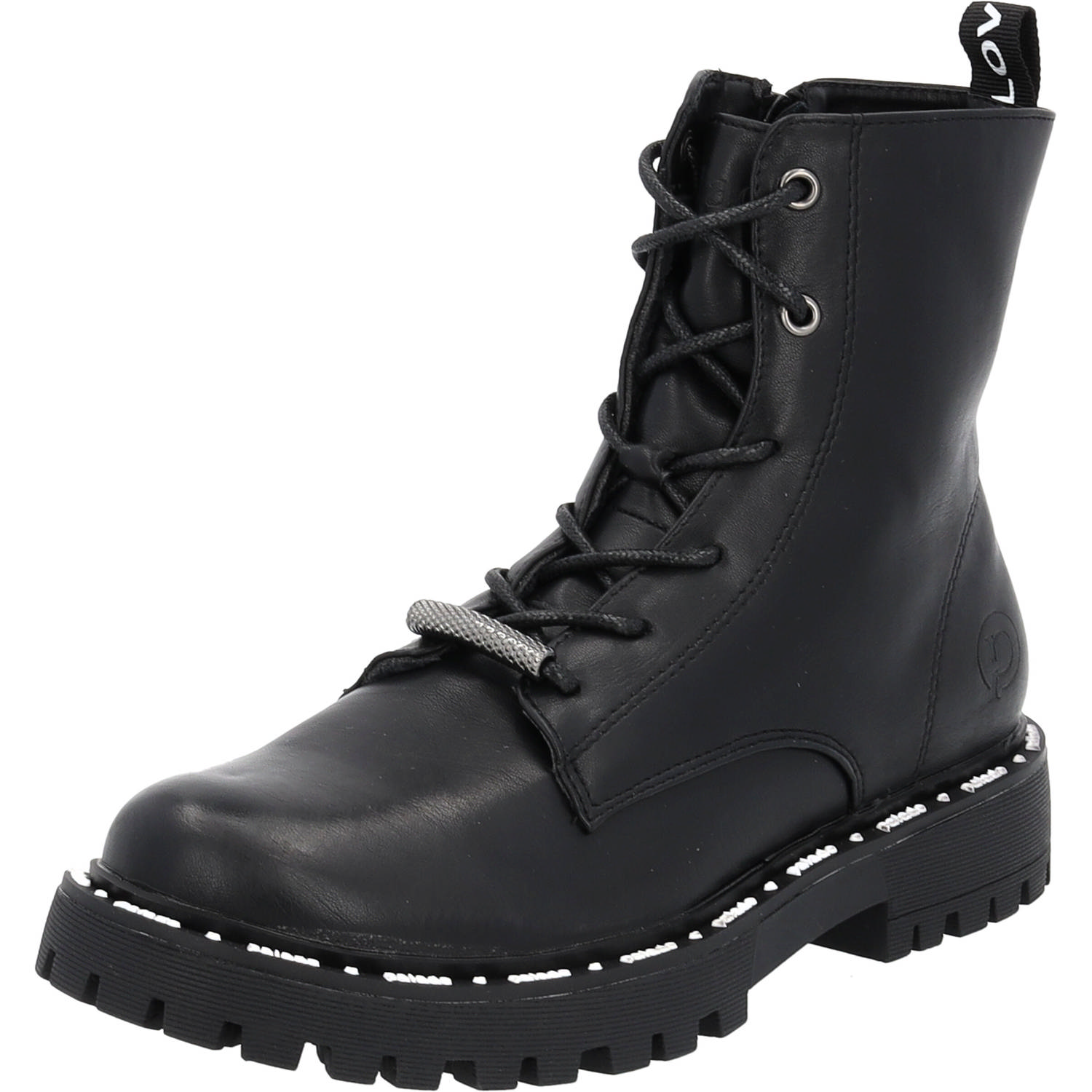 Palado Sideros, Schnürstiefel, Damen, Schwarz
