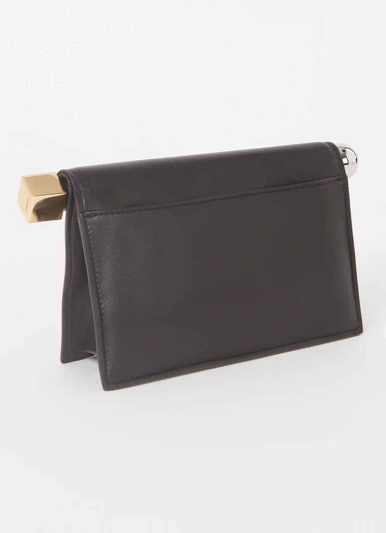 Jacquemus La Pochette Mini clutch -laukku lampaannahkaa ja logolla