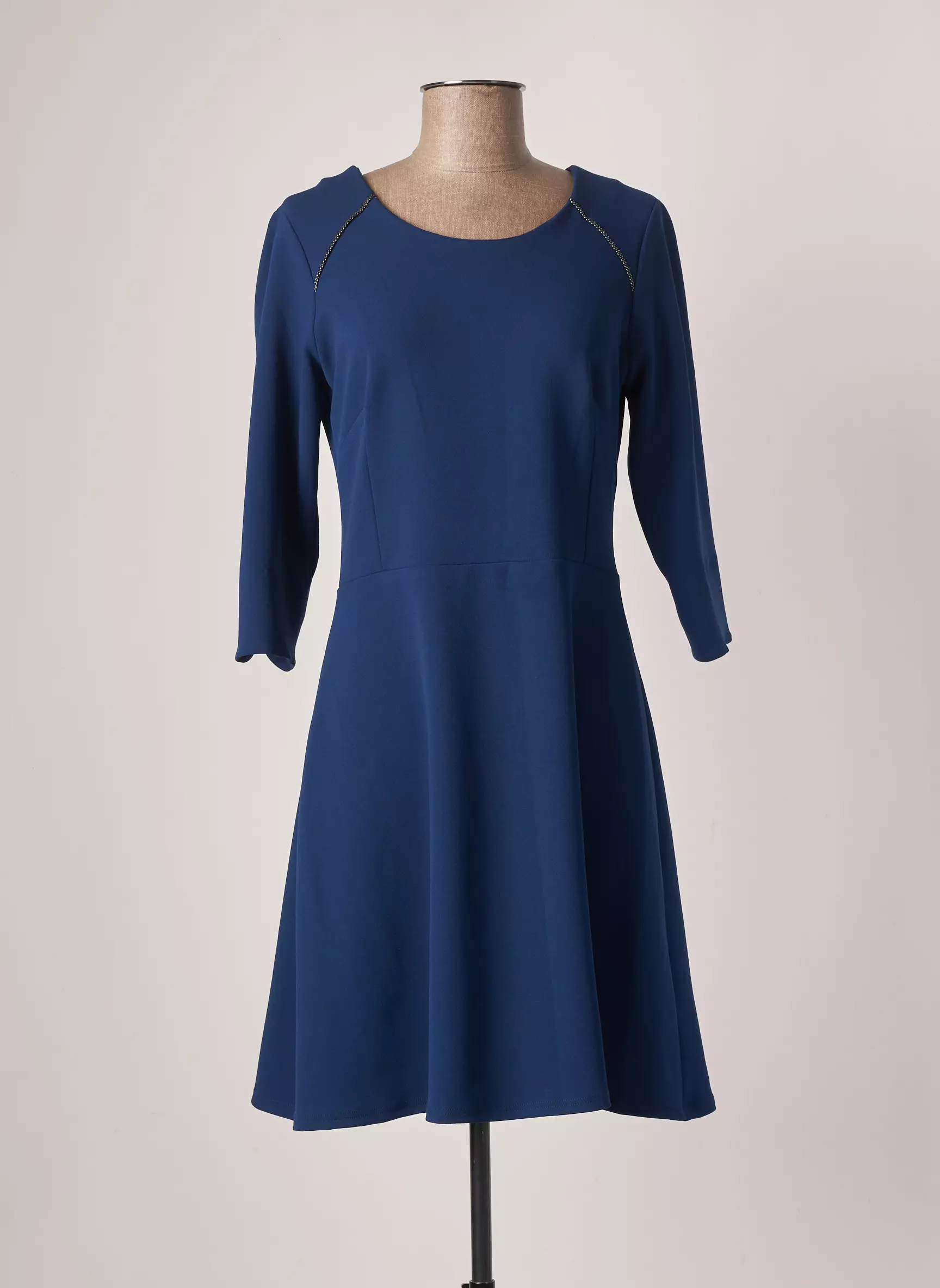France Rivoire Robes Courtes Femme couleur bleu