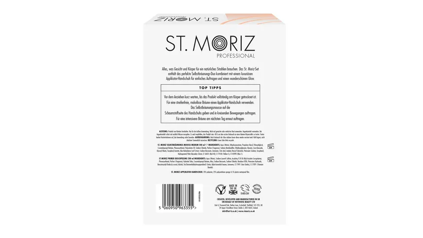 St. Moriz Professional Big Value 3er Spar-Set Geschenkpackung