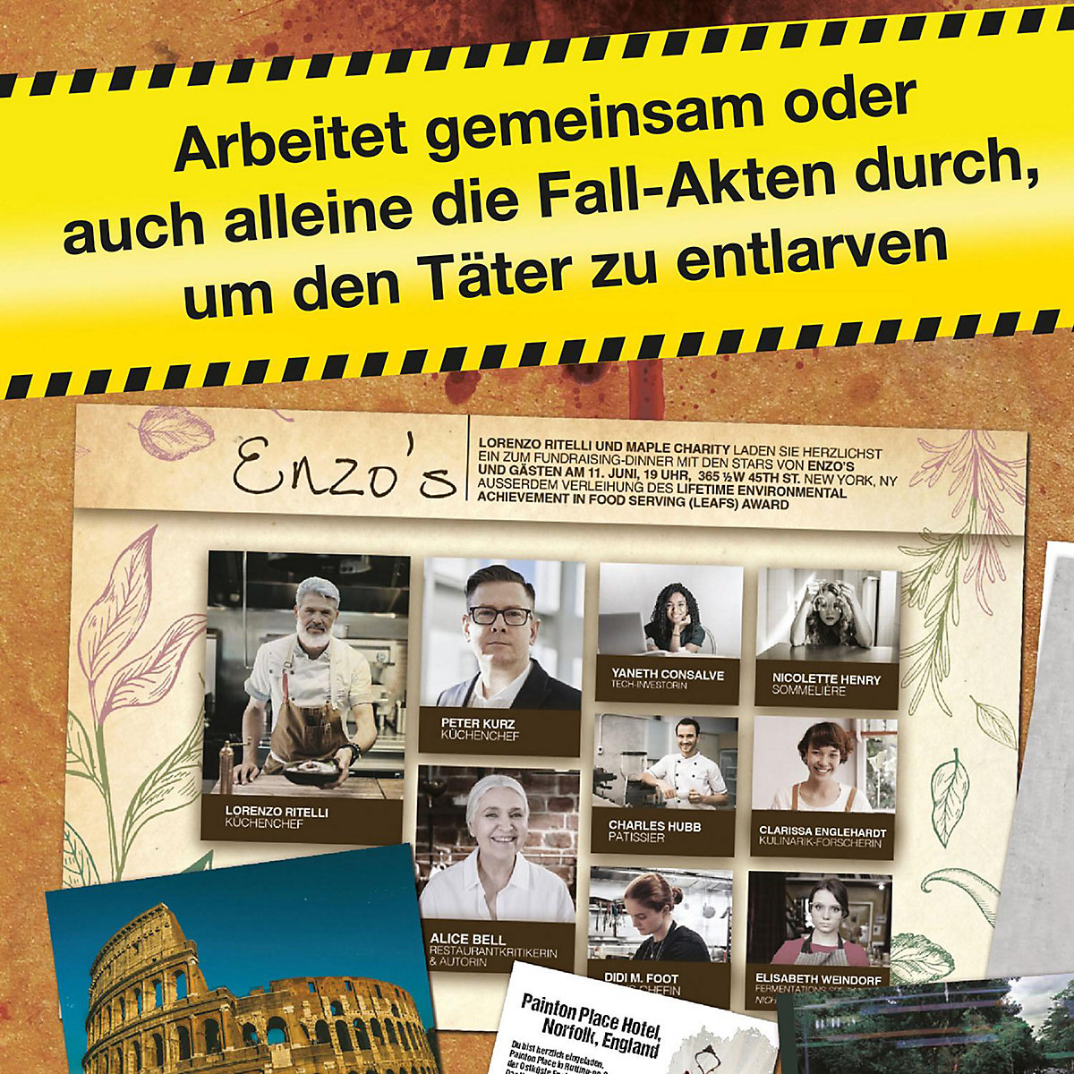 Murder Mystery Case Files - Death by Chef's Knife