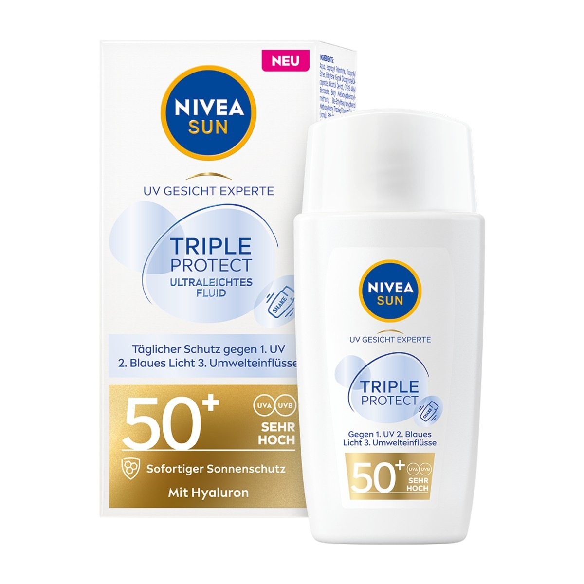 UV Gesicht Triple Protect Ultraleichtes Fluid