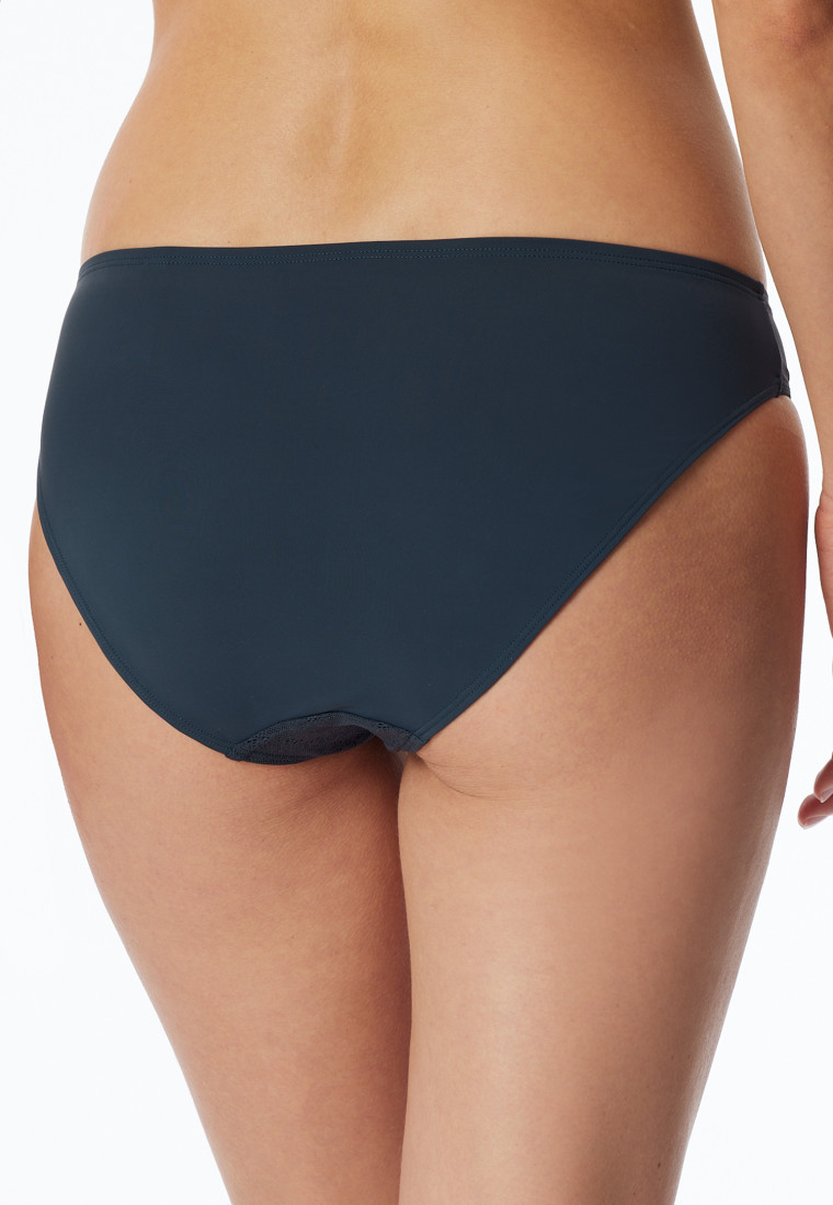 Rio-Slip blickdichte Spitze dunkelblau - Air