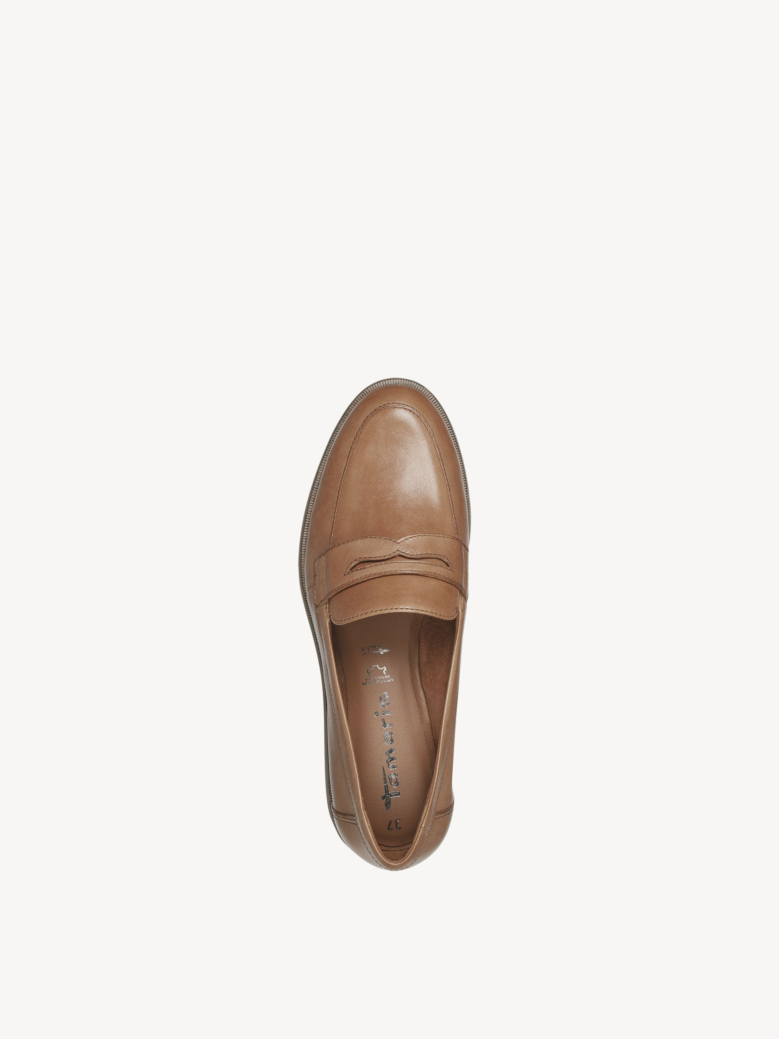 Slipper en cuir - marron