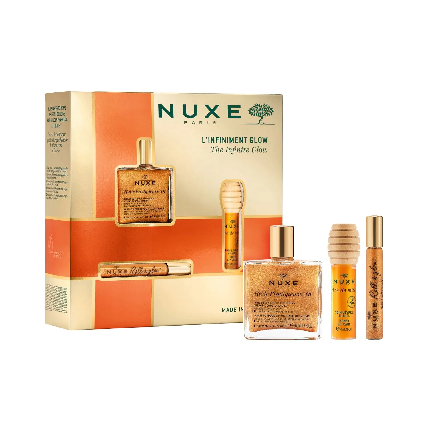 Σετ δερμοκαλλυντικών Nuxe L'infiniment Glow