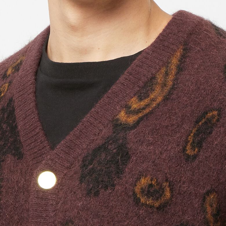 Carhartt WIP Medford Cardigan paisley jacquard