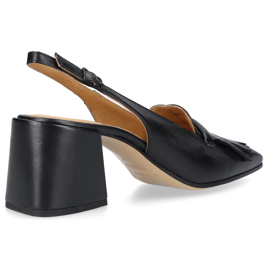 Pomme D`OR - Slingpumps 6065 Kalbsleder - schwarz