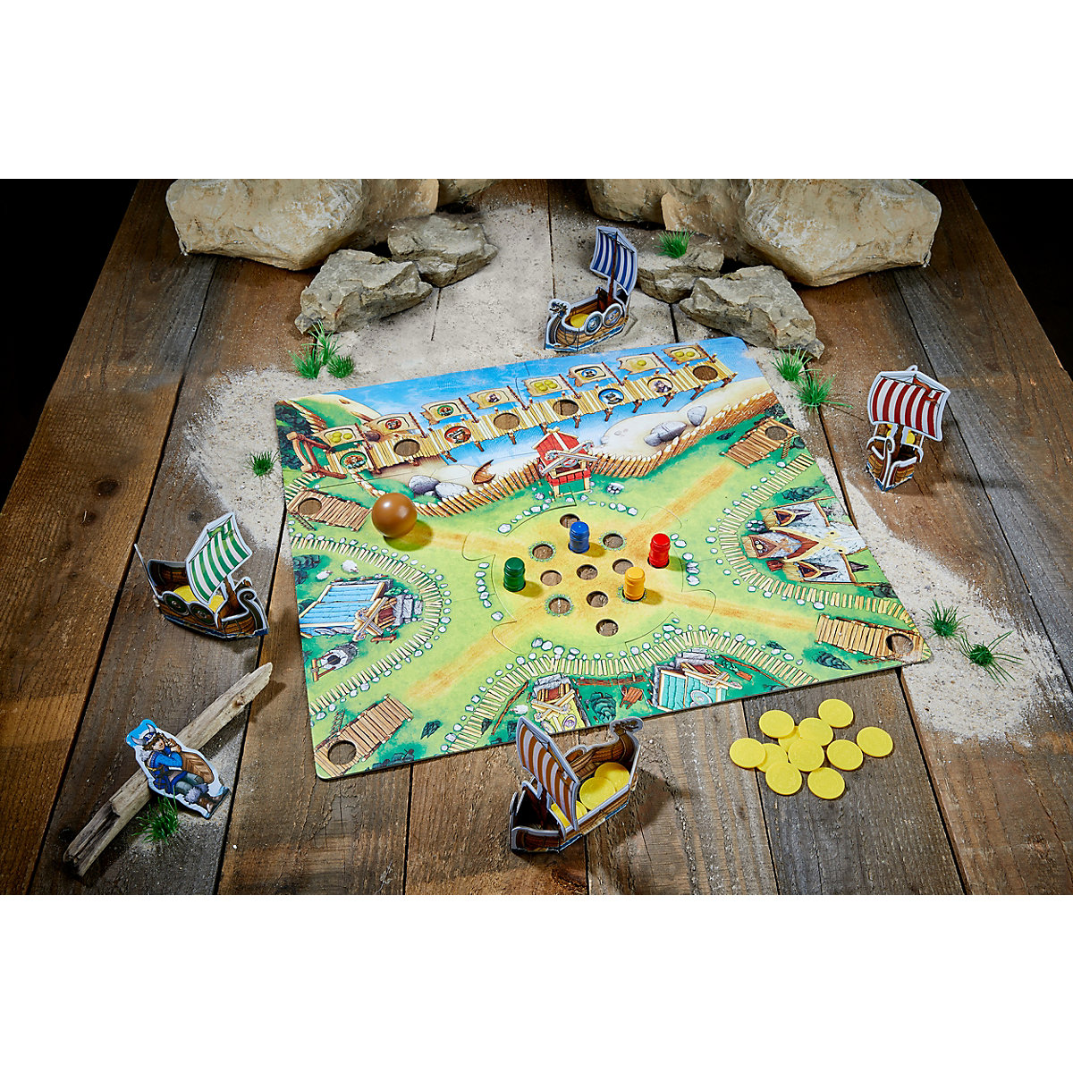 KINDERSPIEL DES JAHRES 2019 - HABA 304697 Tal der Wikinger