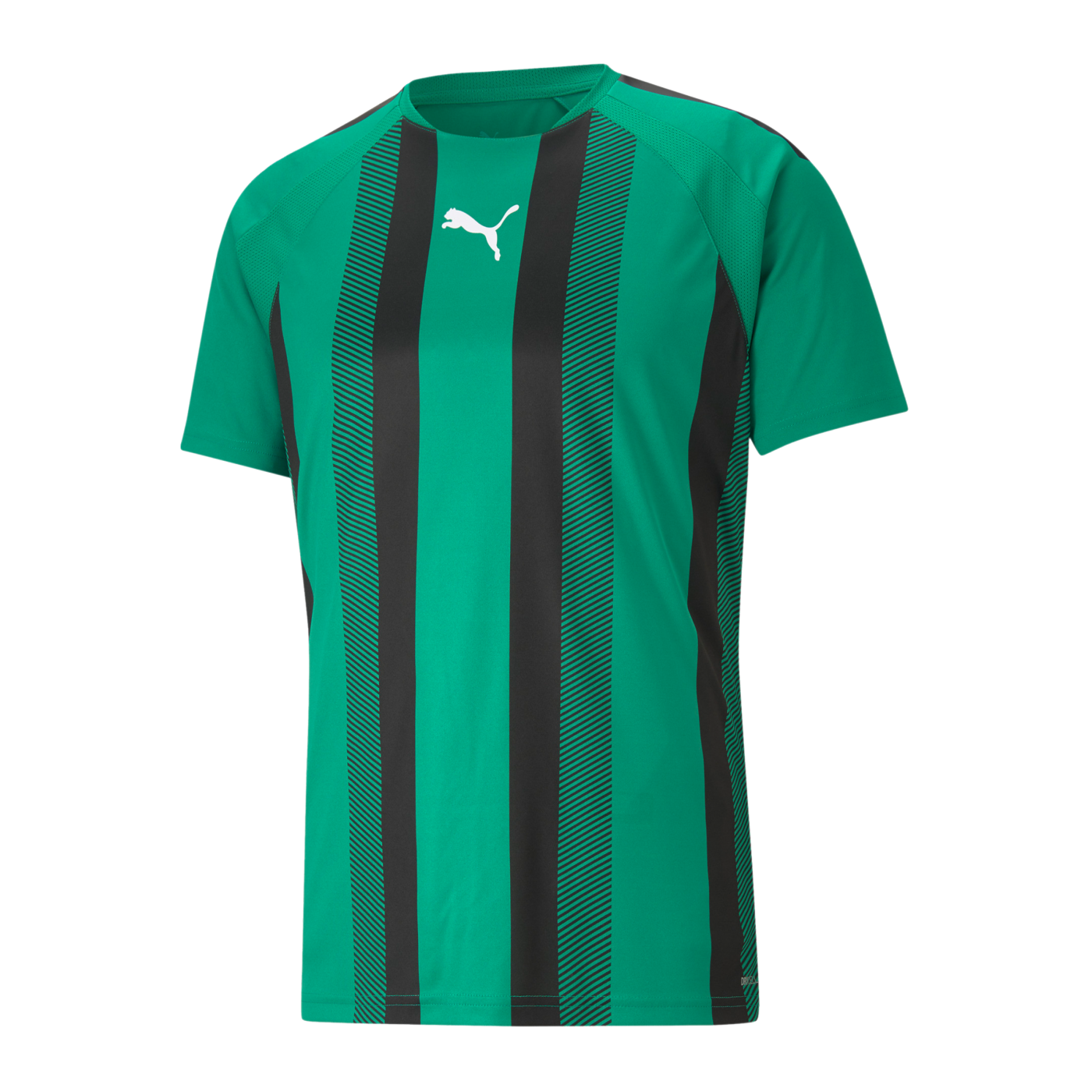 PUMA teamLIGA Striped Trikot Grün Schwarz F05