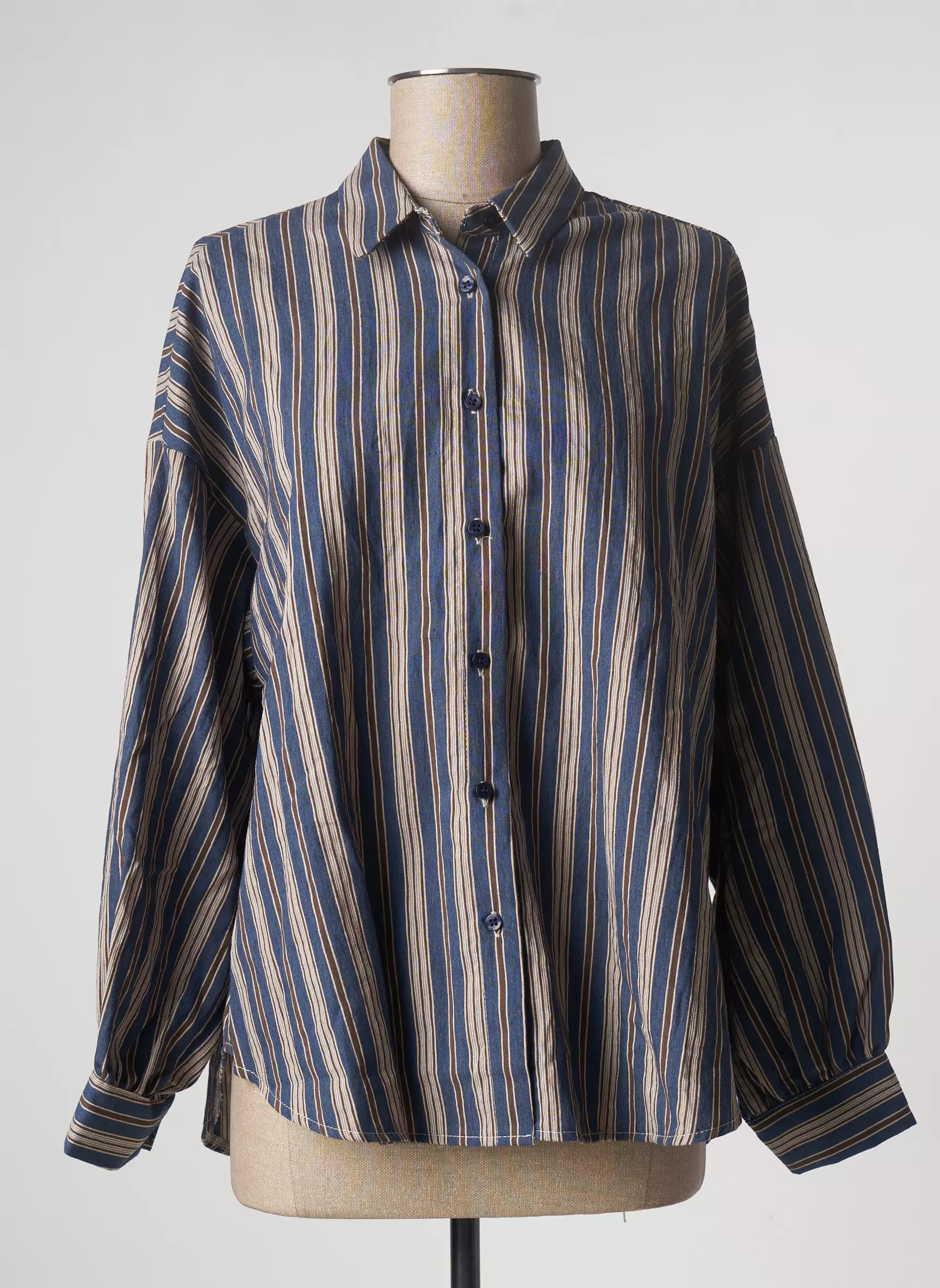 Studio Parisien Chemisiers Femme couleur bleu