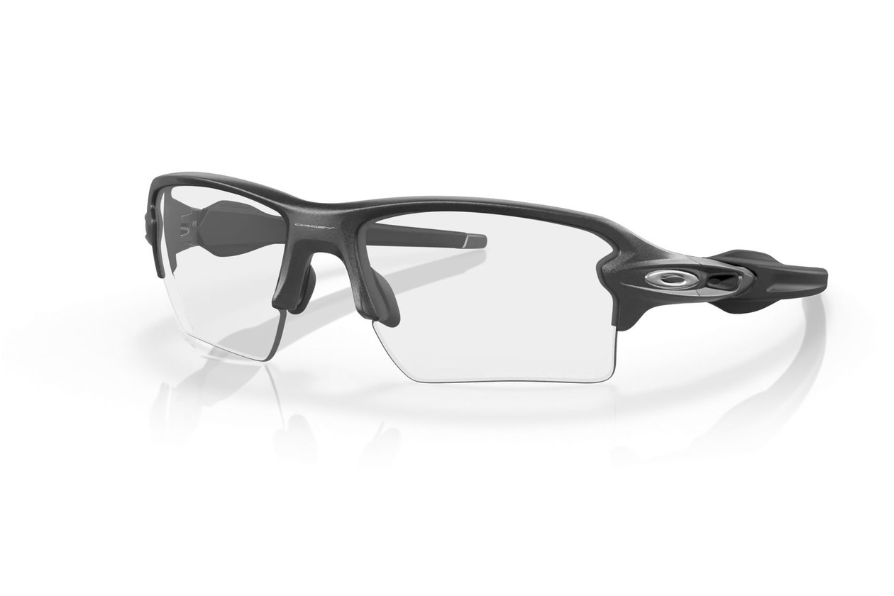 Oakley Flak 2.0 XL Steel/Clear To Black Iridium Photochromic