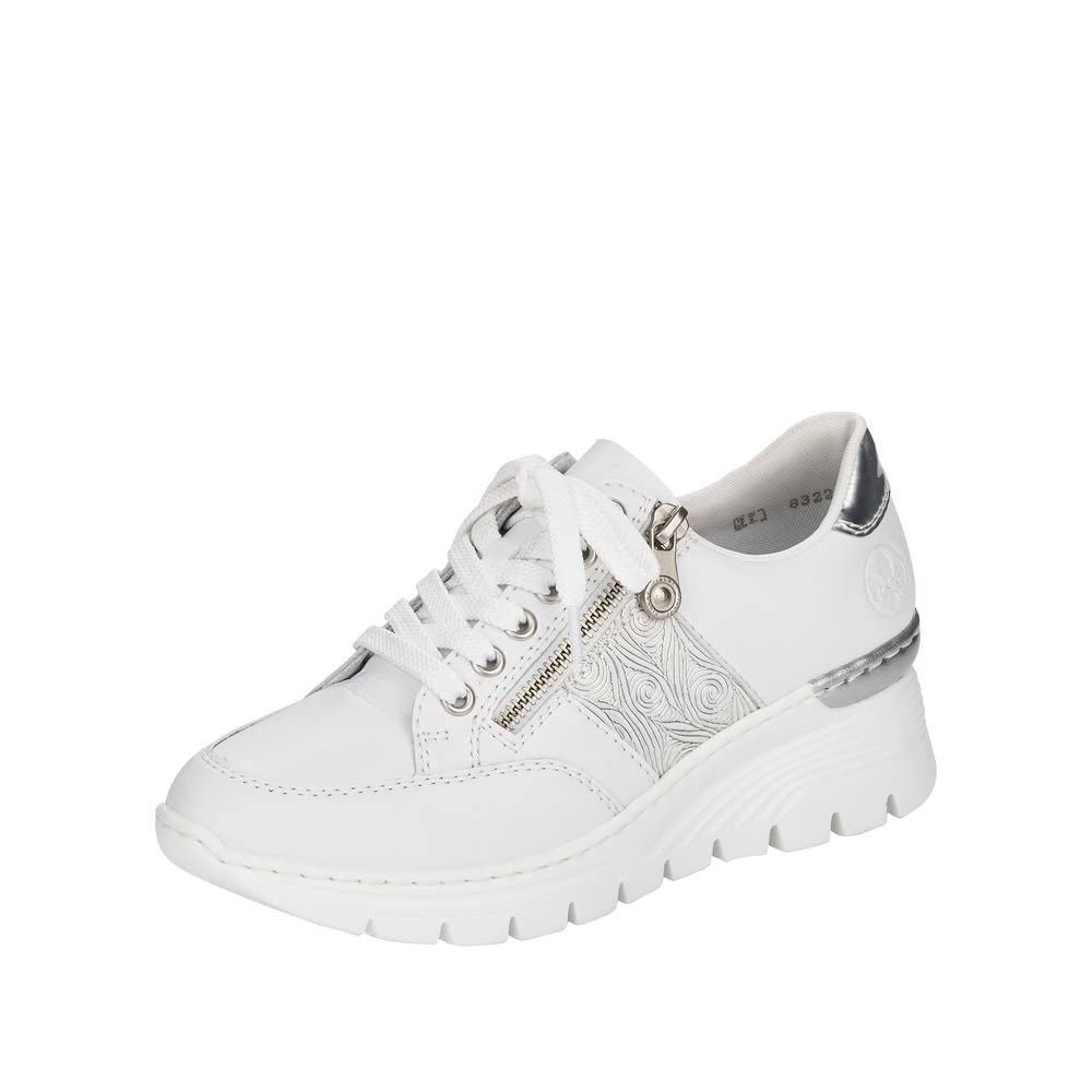 RIEKER Stiefeletten weiss