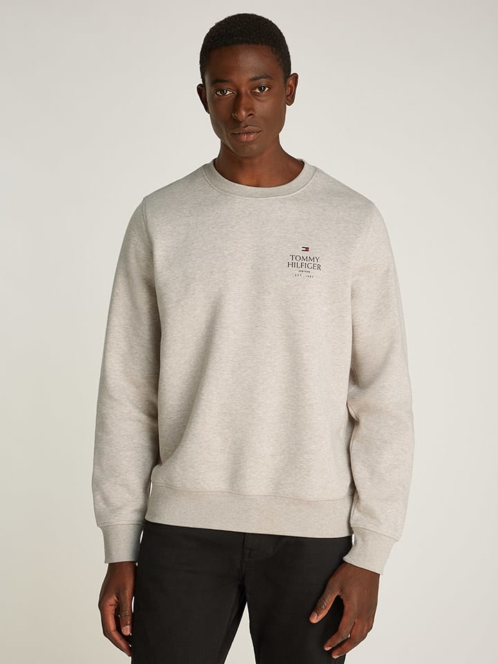 Tommy Hilfiger Sweatshirt in Grau günstig kaufen