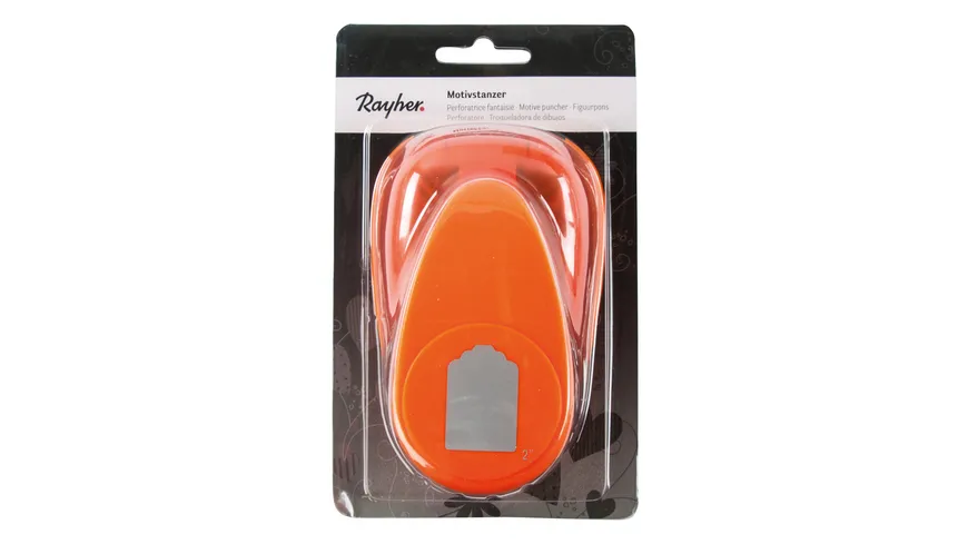 Rayher Motivstanzer Tag 4,5 x 3cm