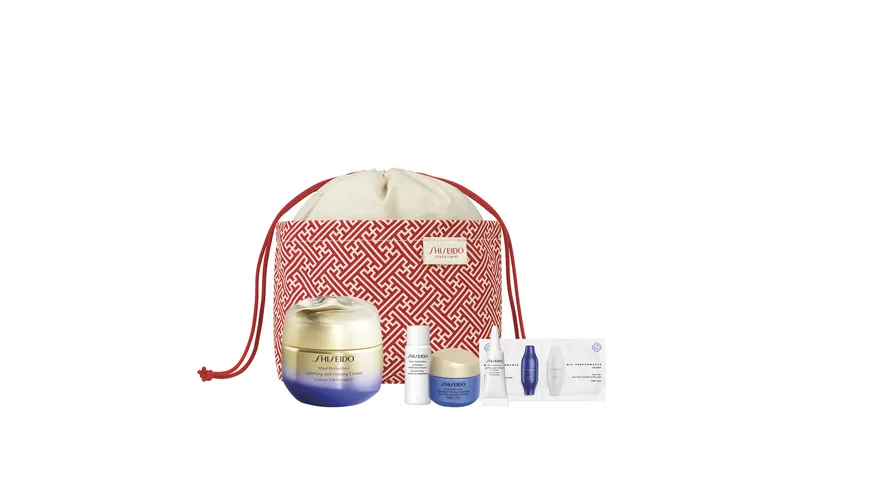 SHISEIDO VITAL PERFECTION Uplifting and Firming Cream Pouch Geschenkpackung