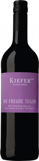 2021 Die Freude teilen Cuvée Rot lieblich - Weingut Friedrich Kiefer