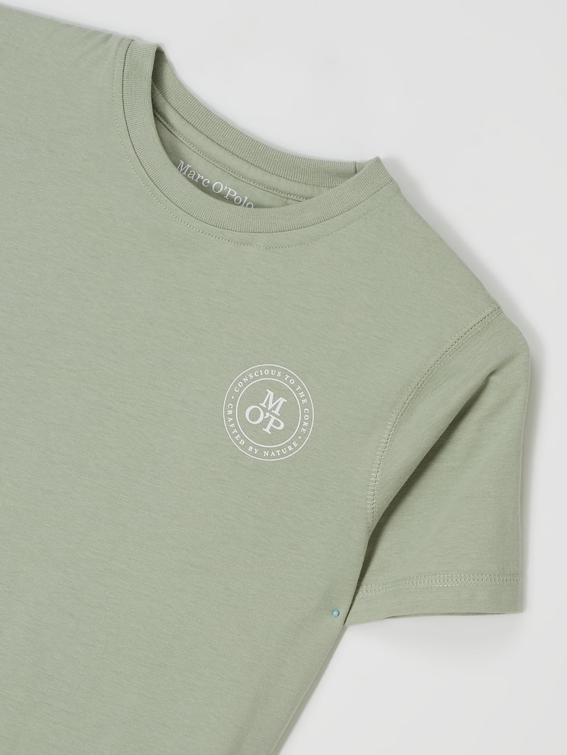 T-Shirt aus Bio-Baumwolle in schilf