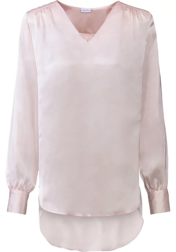 Satinbluse