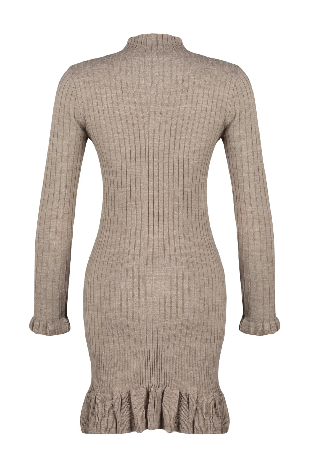 Trendyol Collection  Nerz, schlichter Mini-Stehkragen TWOAW24EL00468