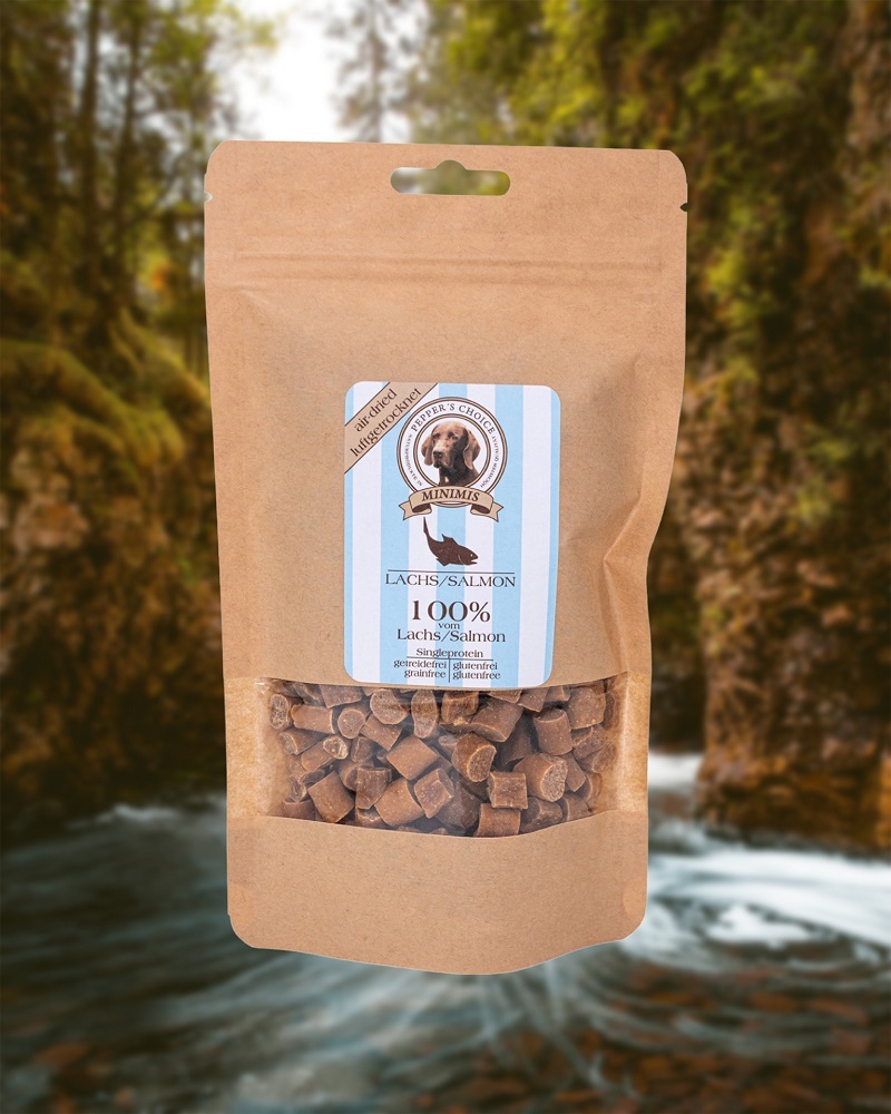 PEPPER'S CHOICE Snacks PEPPER'S CHOICE Minimis 200g Lachs
