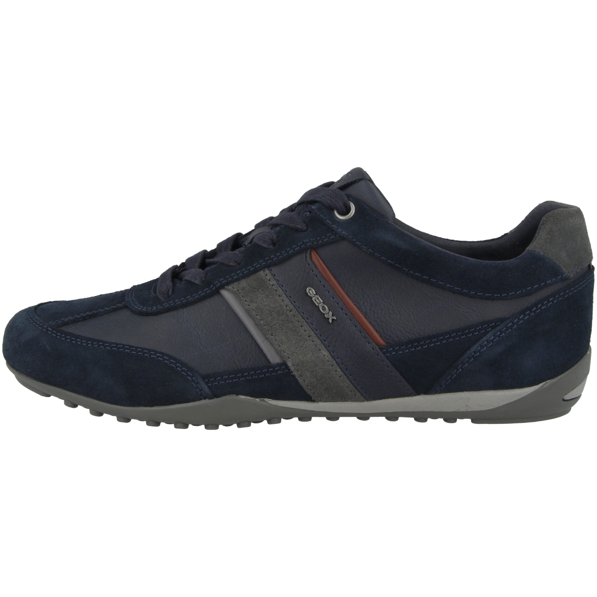 Geox U Wells Sneaker Low blau