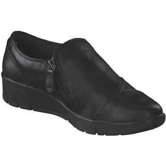 Jana comfort Slipper in schwarz