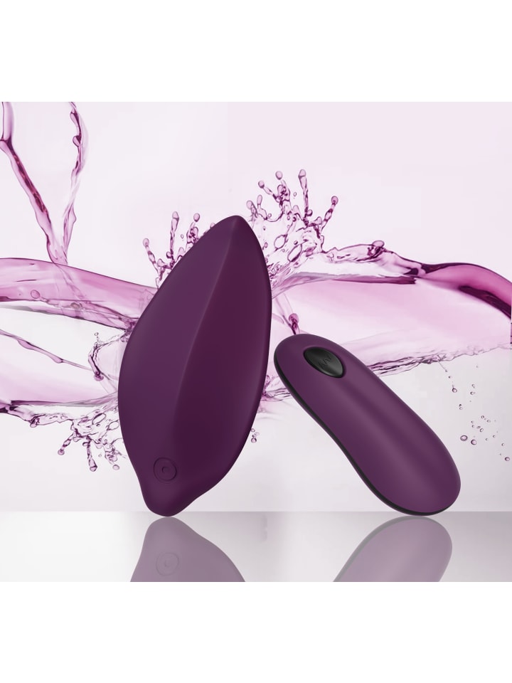 Sweet Smile Auflegevibrator Panty Vibrator in lila günstig kaufen 11,5 cm