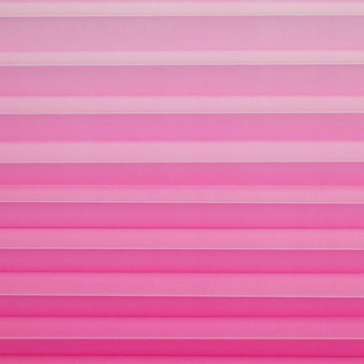 Bella Casa Klemmfix Plissee 120 x 130 cm Beere Farbverlauf