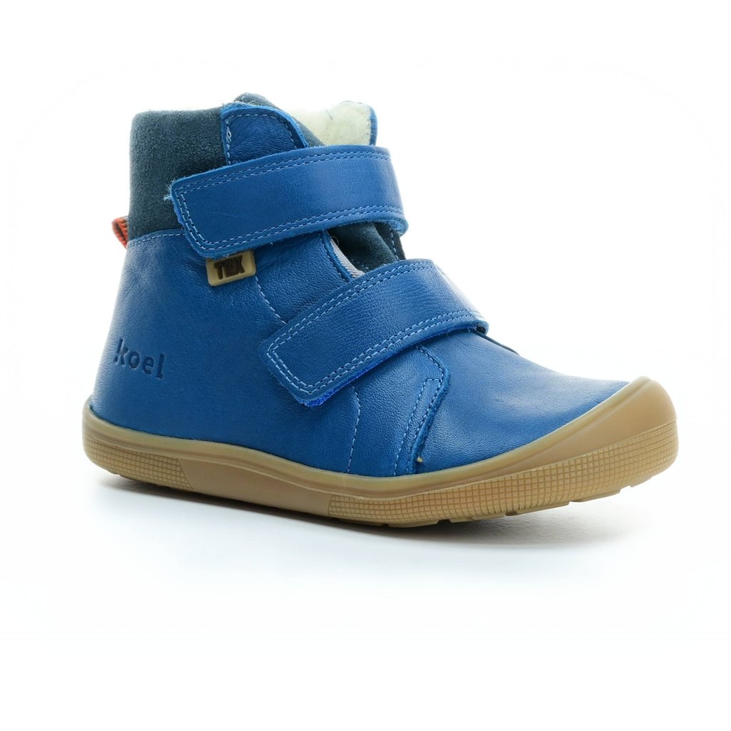 Koel4kids Emil Nappa TEX Wool Jeans 07T003.102 mit Wolle gefütterte Barfuß-Stiefeletten