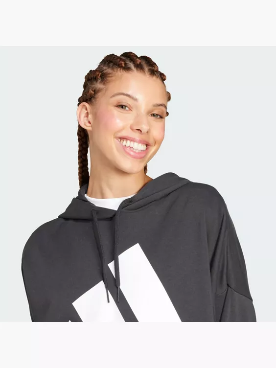 adidas Essentials Big Logo French Terry Loose Hoodie
