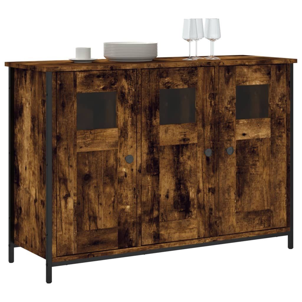 vidaXL Sideboard Sideboard Räuchereiche 100x35x70 cm Holzwerkstoff (1 St)