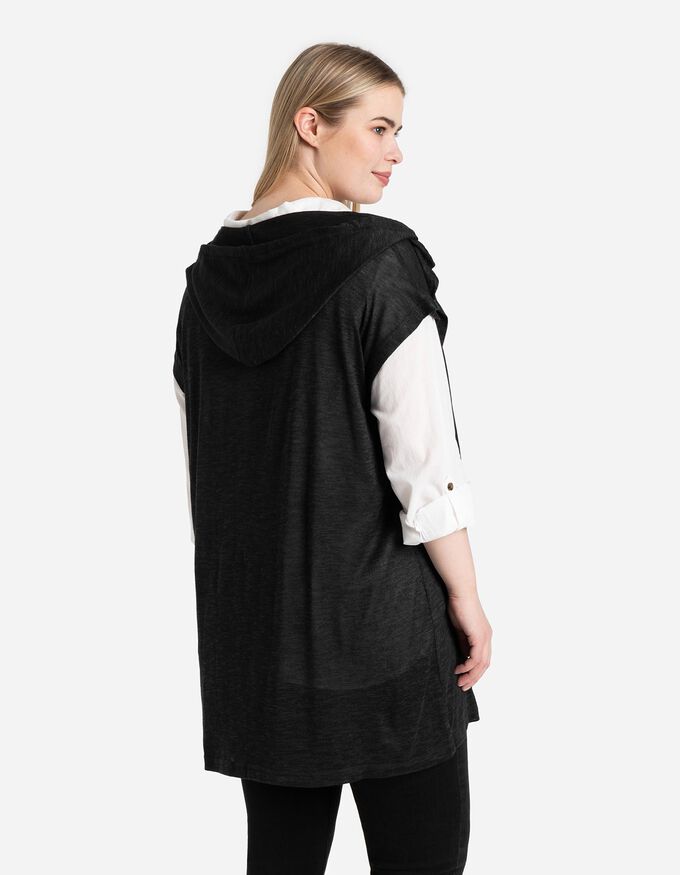 Longcardigan - Viskose-Mix