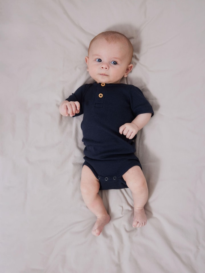 name it Grandad Kurzarmbody in dark sapphire günstig kaufen