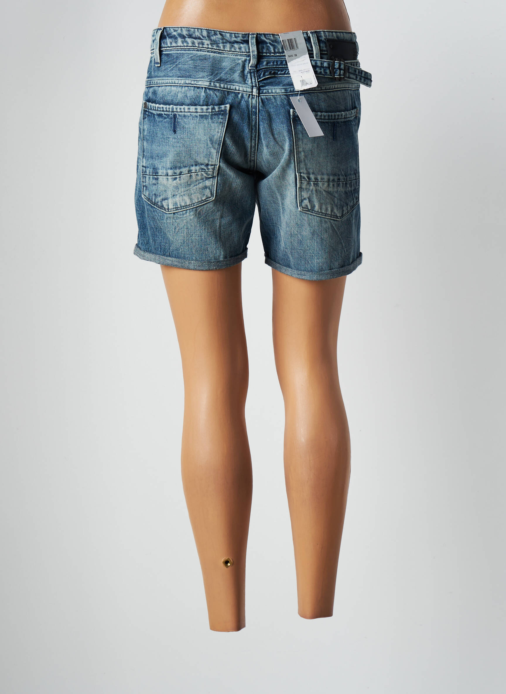 G Star Shorts 1 Femme couleur bleu
