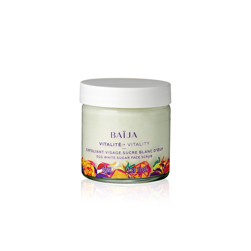 baïja Exfoliant Visage Sucre Blanc d'œuf Exfoliant