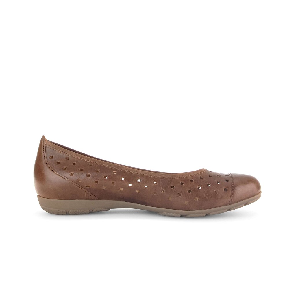 Gabor fashion Eleganter Ballerina braun