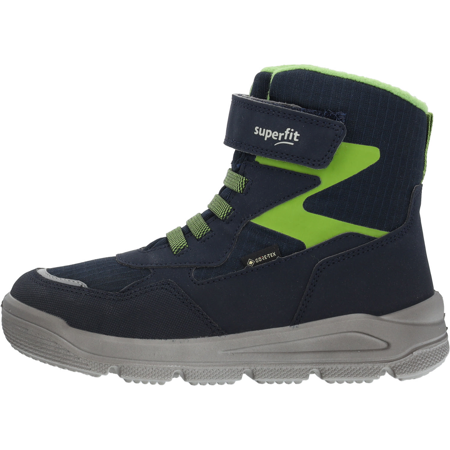 Superfit MARS 09087, Stiefel (Kinder), Kinder, BLAU/HELLGRÜN