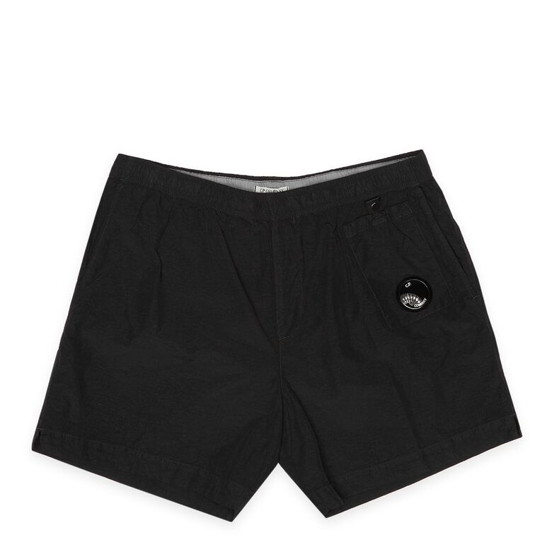 C. P. Company Flatt Nylon Utility Swim Shorts Black