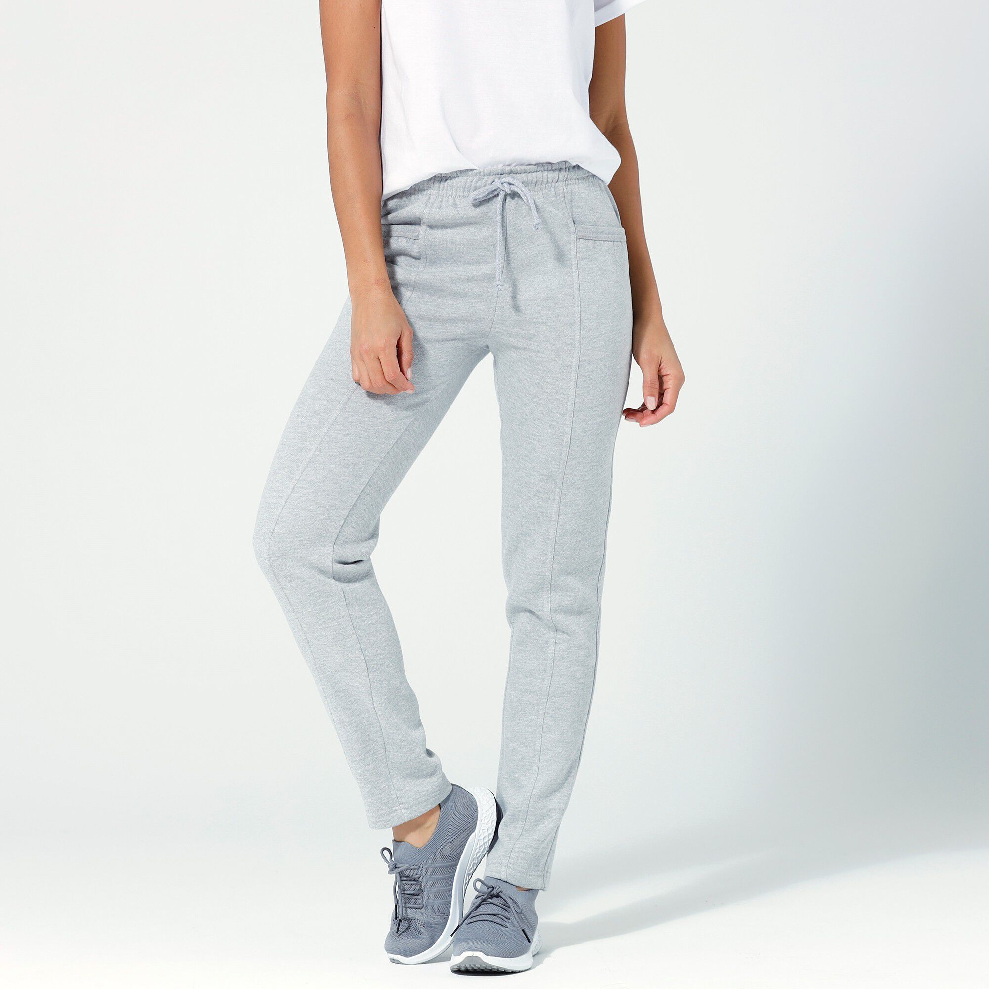 Pantalon jogging, molleton gratté