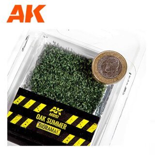 Oak Summer Leaves  - 28mm. 1/72 (Bag 7 Gr.)