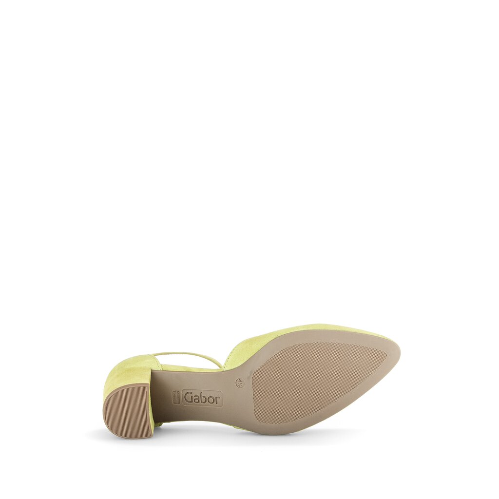 Gabor fashion Spangenpumps grün
