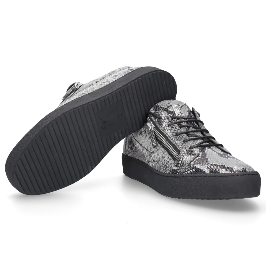 Giuseppe Zanotti - Sneaker low FRANKIE Kalbsleder - grau