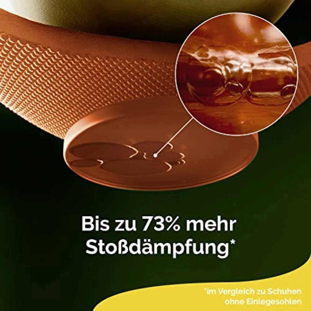 Scholl Einlegesohlen LiquiFlex Extra Support, Komforteinlegesohlen - Mehr Polsterung durch Memory Foam