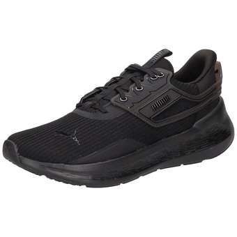 PUMA Softride Symmetry Sneaker in schwarz