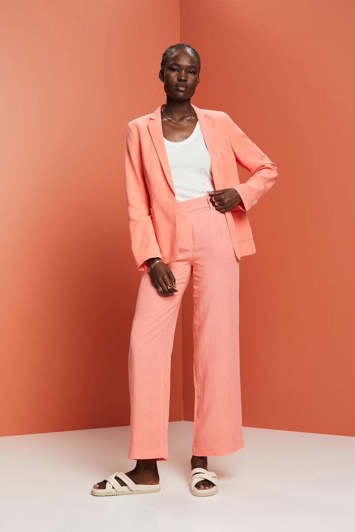 Blazer mit Klöppelspitze, TENCEL™