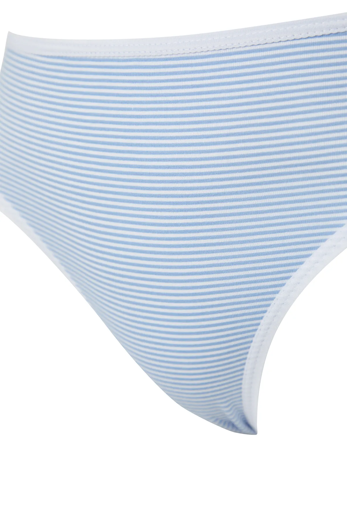 Trendyol Collection  Blau-mehrfarbige brasilianische Strick-Slips aus Baumwolle im 5er-Pack THMSS24KU00029