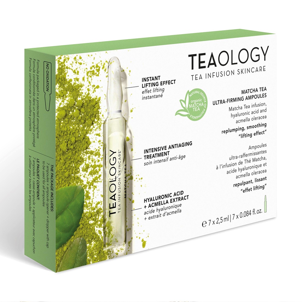 Teaology Matcha Tea Ultra-Firming Ampoules Ampoules