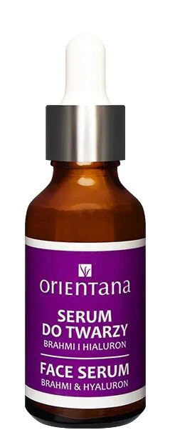 Orientana BIOSerum Brahmi i serum za lice sa hijaluronskom kiselinom