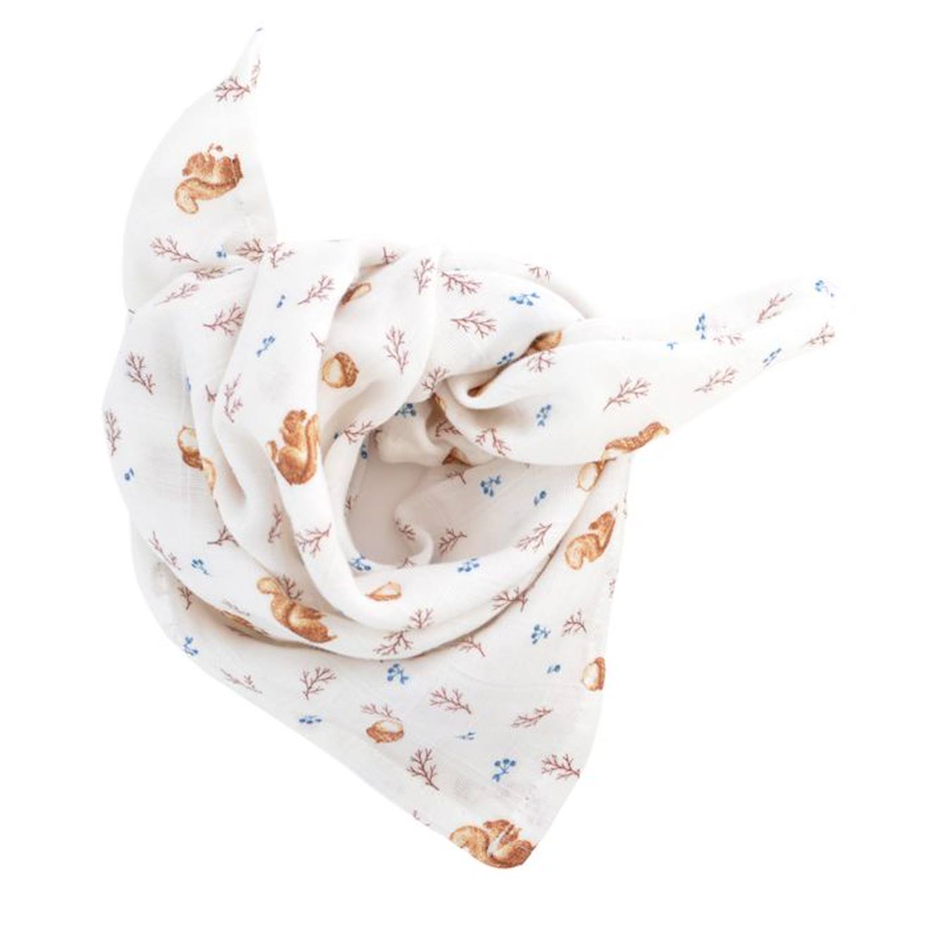 Lot de 3 langes en coton bio* Automne beige