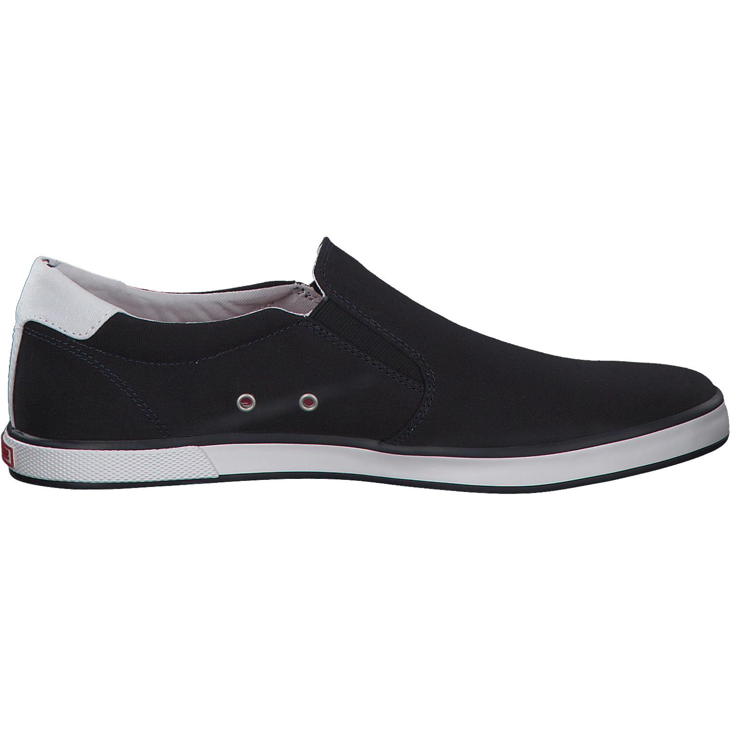 Tommy Hilfiger FM0FM00597, Slip-On-Sneaker, Herren, Blau (Midnight/Blau)